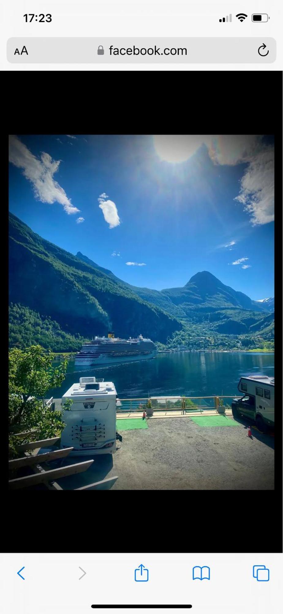 Solhaug Fjordcamping Geiranger Exterior photo