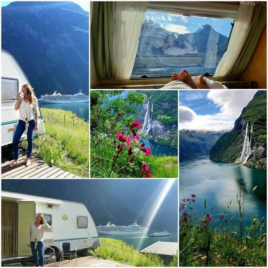 Solhaug Fjordcamping Geiranger Exterior photo