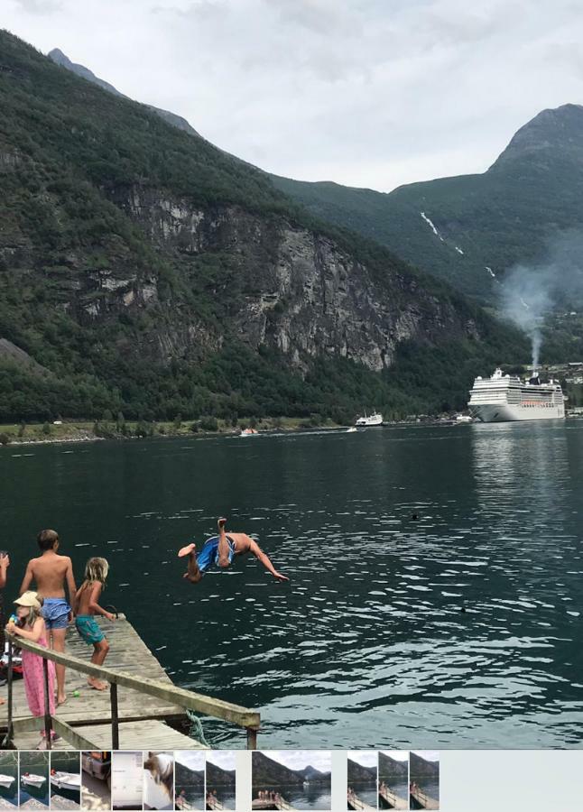 Solhaug Fjordcamping Geiranger Exterior photo
